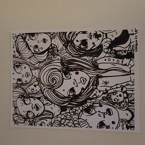 Art photo print black and white from Vancouver local artist 8,5×11"